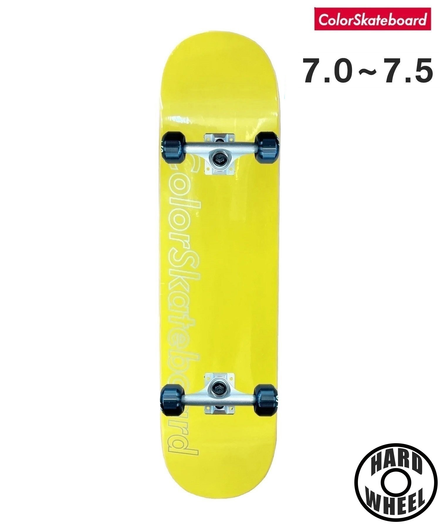 ColorSkateboard カラースケートボード  スケートボード コンプリート PSSTIX COMP KIDS 7.0~7.5inch ムラサキスポーツ(YE-7.5inch)
