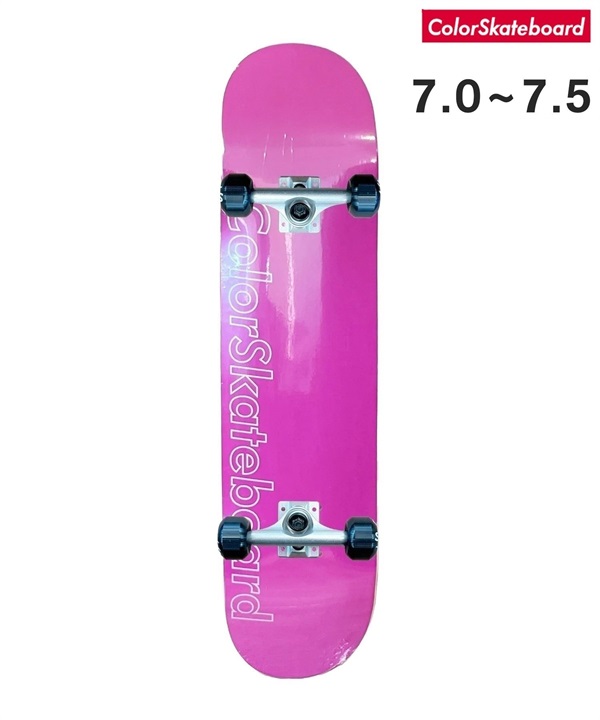 ColorSkateboard カラースケートボード  スケートボード コンプリート PSSTIX COMP KIDS 7.0~7.5inch ムラサキスポーツ