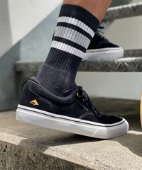 Emerica エメリカ スニーカー メンズ レディース ユニセックス WINO G6 スケボー スケシュー 61010104976(BK.WT-23.0cm)