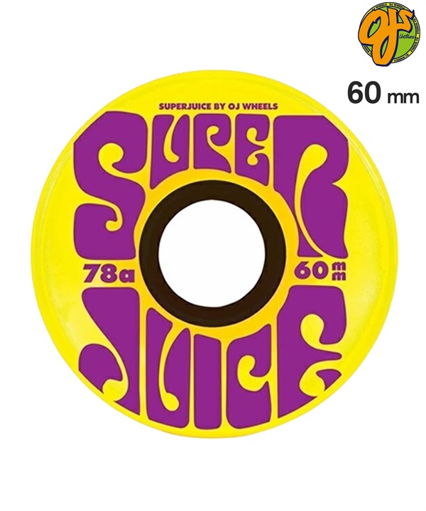 OJ WHEELS オージェー ウィール スケートボード ウィール OJ3s SUPER JUICE 78A 60mm ムラサキスポーツ