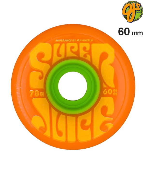 OJ WHEELS オージェー ウィール スケートボード ウィール OJ3s SUPER JUICE 78A 60mm ムラサキスポーツ