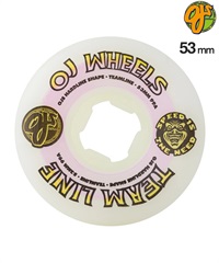 OJ WHEELS オージェーウィール スケートボード ウィール 53mm 99A TEAM