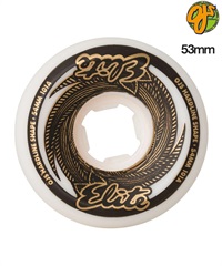 OJ WHEELS オージェー ウィール スケートボード 53mm 101A ELITE HARDLINE ムラサキスポーツ(WT/GD-53)