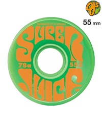 OJ WHEELS オージェー ウィール スケートボード ウィール OJ3s MINI SUPER JUICE 78A 55mm ムラサキスポーツ(GR-55)
