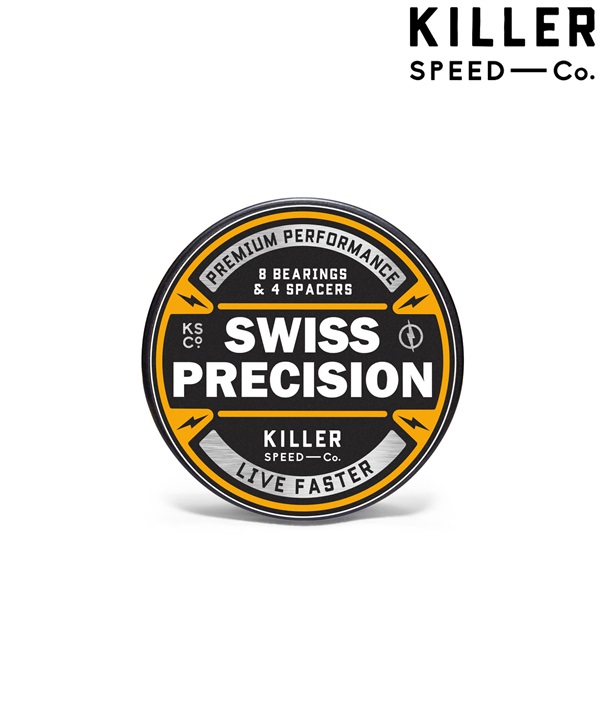 KILLER SPEED キラースピード スケートボード ベアリング KILLER SWISS ムラサキスポーツ