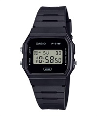 CASIO カシオ 腕時計 CASIO CLASSIC F-91WB-1AJF(BK-FREE)