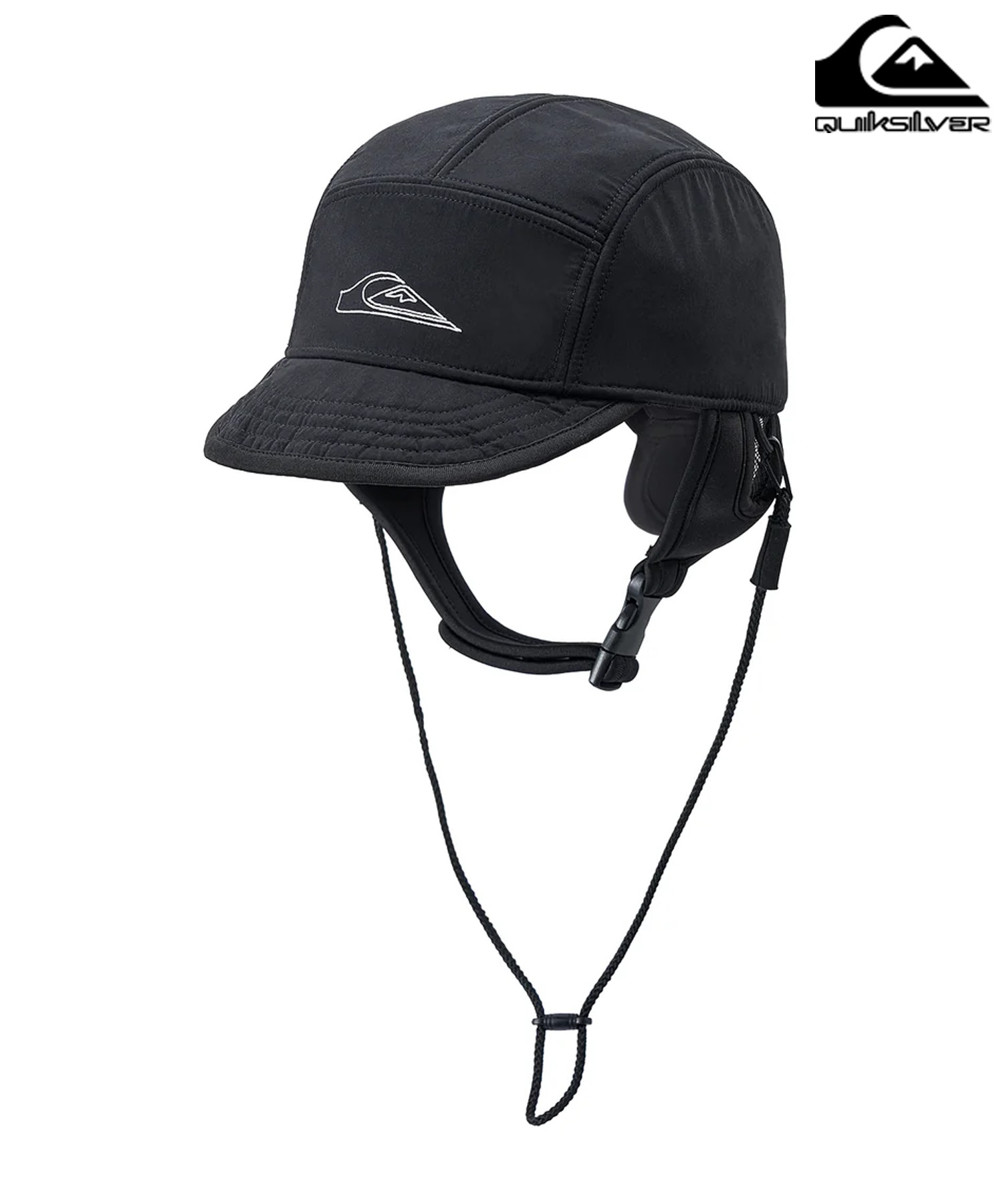 QUIKSILVER クイックシルバー COLD WATER SURFCAP QSA244706 サーフィンヘッドウェア(BLK-FREE)