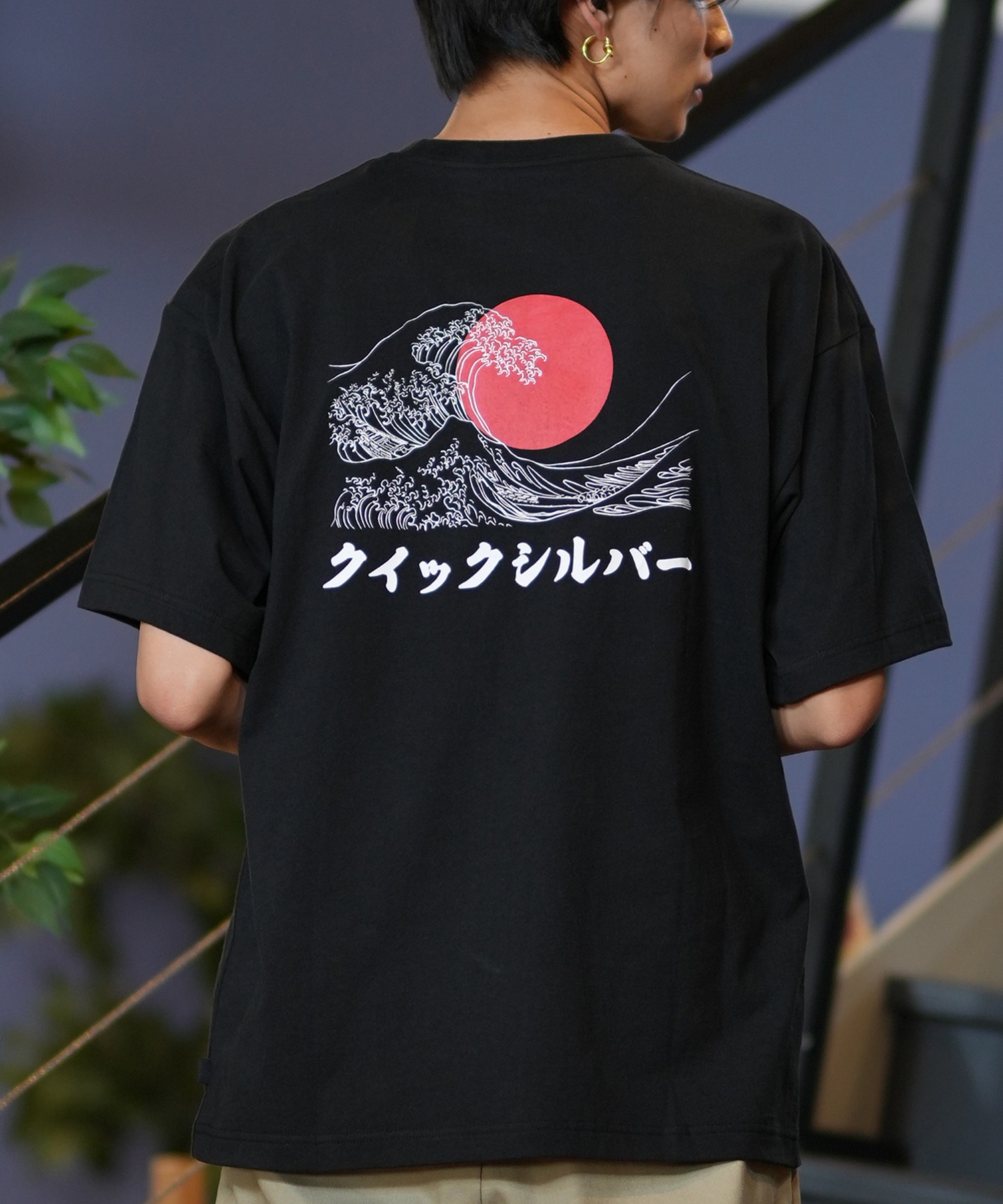 QUIKSILVER クイックシルバー 半袖 Tシャツ メンズ オーバーサイズ