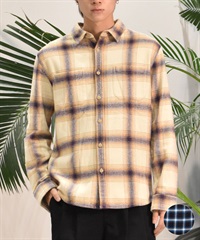 QUIKSILVER クイックシルバー 長袖シャツ メンズ ネルシャツ チェック レギュラーフィット AQYWT03375