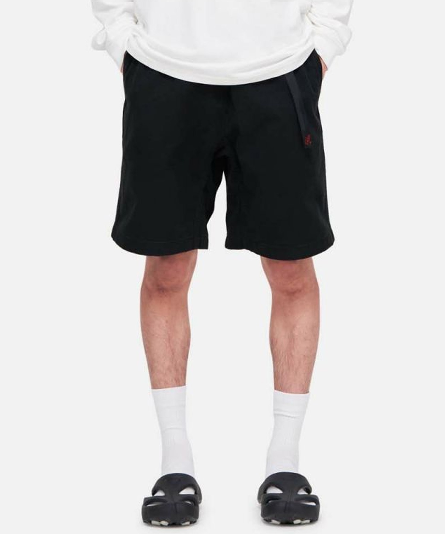 GRAMICCI グラミチ ショートパンツ メンズ Gショーツ G-SHORT G101-OGT(BLACK-M)