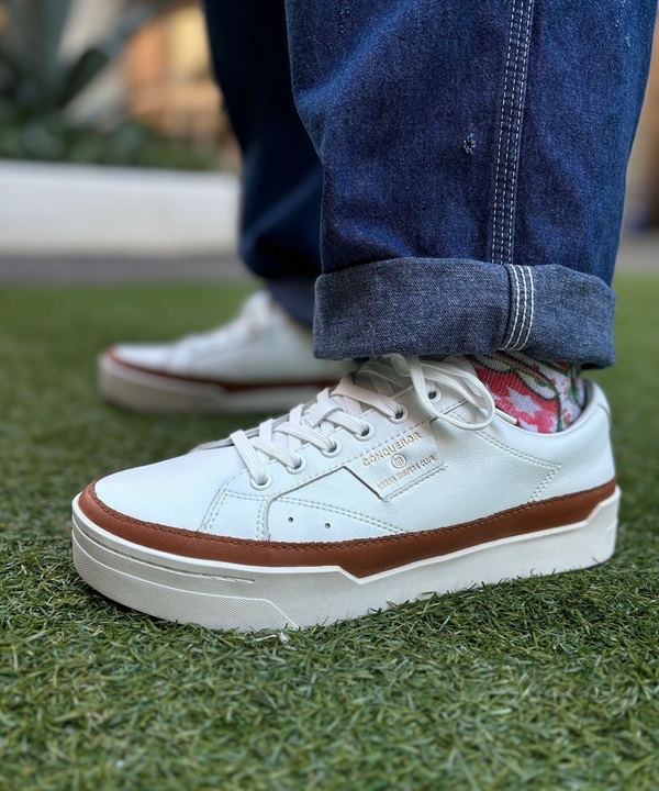 Conqueror コンカラー シューズ メンズ スニーカー レザー 軽量 クッション CHESTER チェスター 901