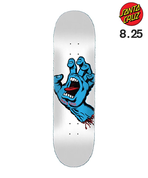 SANTA CRUZ サンタクルーズ スケートボード デッキ 7.8～8.8inch SCREAMING HAND ムラサキスポーツ