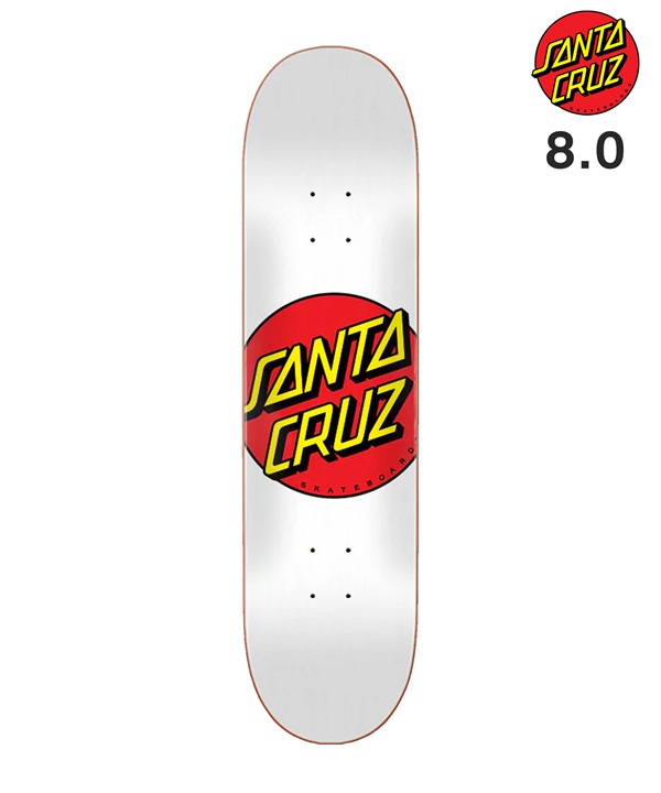 SANTA CRUZ サンタクルーズ スケートボード デッキ 7.75～8.25inch CLASSIC DOT ムラサキスポーツ