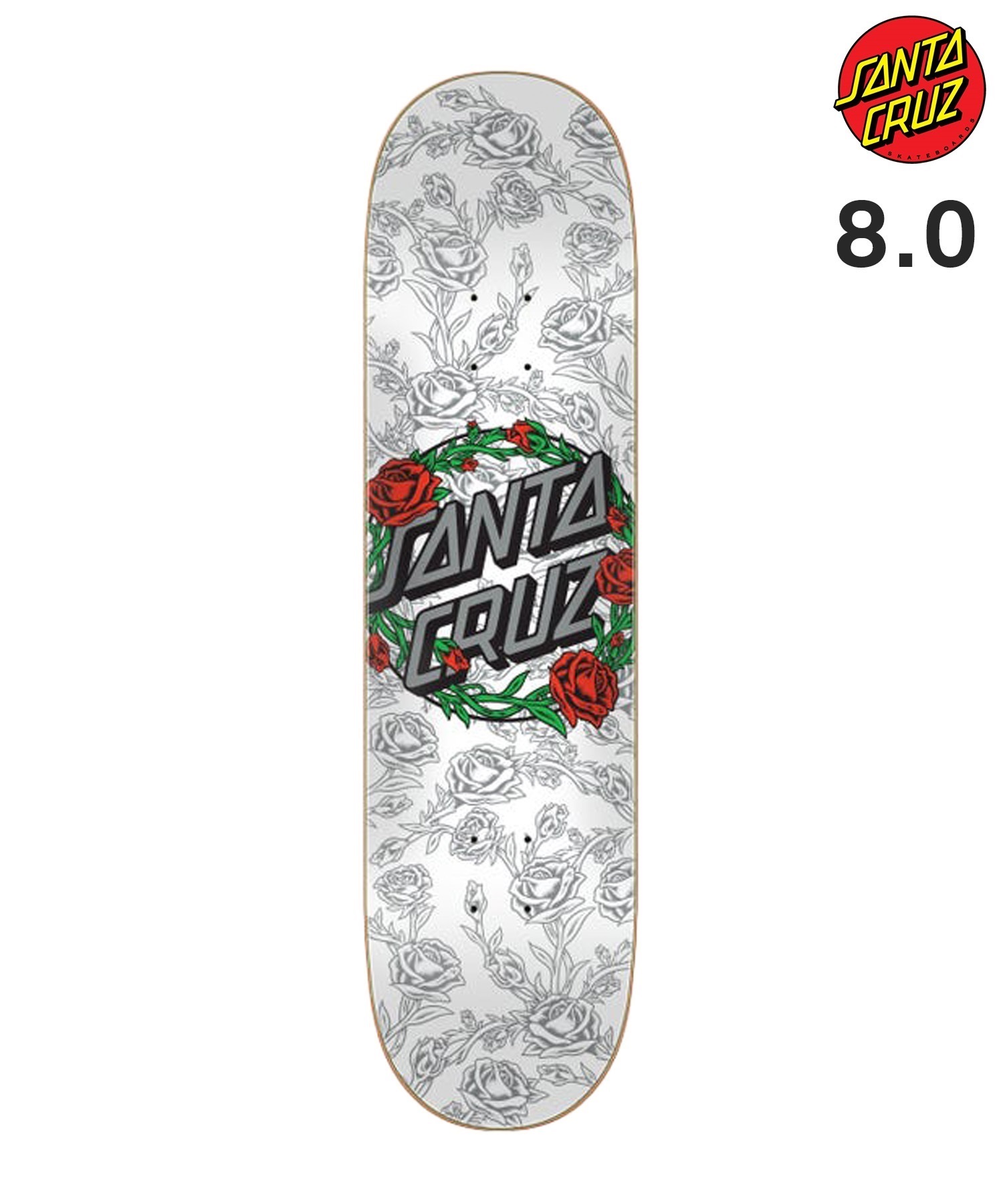 SANTA CRUZ サンタクルーズ スケートボード デッキ ENTANGLED DOT 8.0 ムラサキスポーツ(ONECOLOR-8inch)
