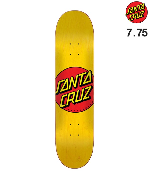 SANTA CRUZ サンタクルーズ スケートボード デッキ 7.75inch CLASSIC DOT