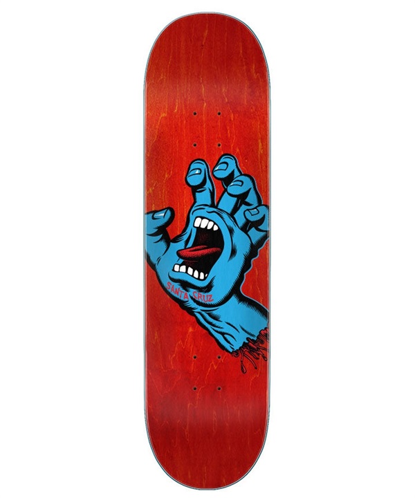SANTA CRUZ サンタクルーズ スケートボード デッキ 7.8inch 8inch SCREAMING HAND LL2
