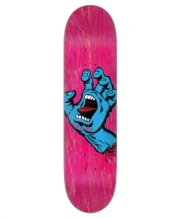 SANTA CRUZ サンタクルーズ スケートボード デッキ 7.8inch 8inch SCREAMING HAND LL2