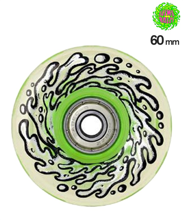 SANTACRUZ サンタクルズ スケートボード ソフトウィール 60mm 78A SLMBALL LIGHT UP ムラサキスポーツ
