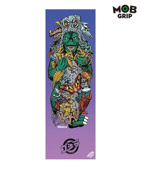 SANTA CRUZ×GOZILLA サンタクルーズ×ゴジラ スケートボード デッキテープ  GODZILLA KAIJU ムラサキスポーツ