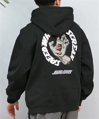 SANTACRUZ サンタクルーズ パーカー プルオーバー メンズ フーディー スウェット バックプリント 裏起毛 502243308 ムラサキスポーツ限定