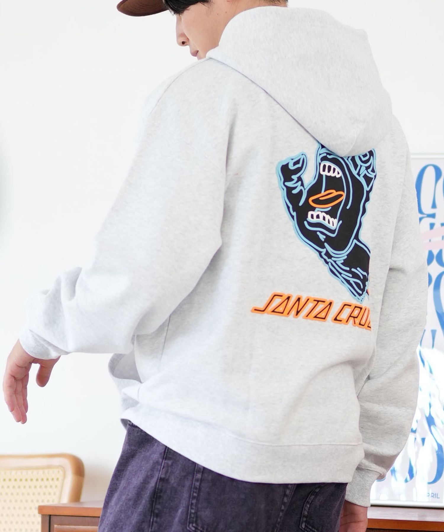 SANTACRUZ サンタクルーズ パーカー プルオーバー メンズ