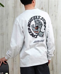 SANTACRUZ サンタクルーズ 長袖 Tシャツ メンズ ロンT クルーネック バックプリント 502243404 ムラサキスポーツ限定