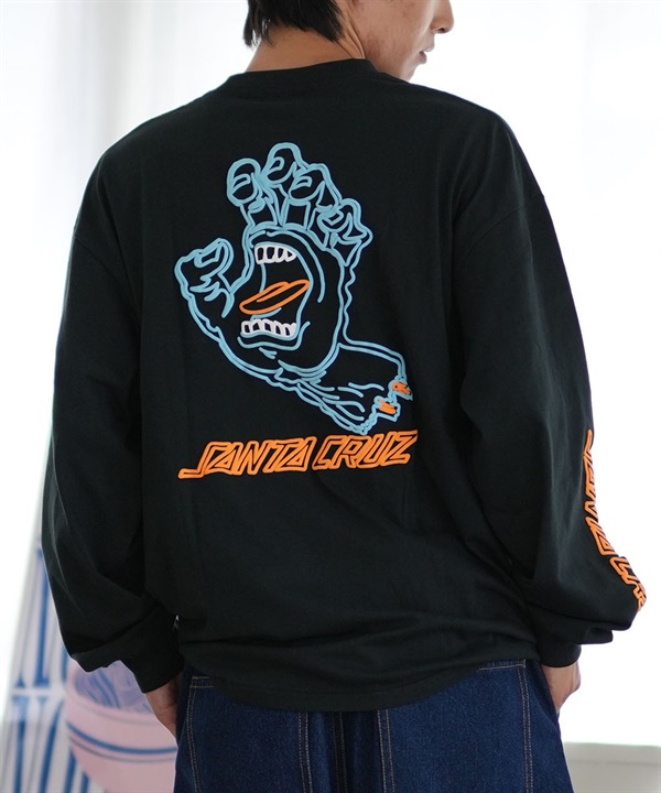 SANTACRUZ サンタクルーズ 長袖 Tシャツ メンズ ロンT バックプリント 502243402 ムラサキスポーツ限定