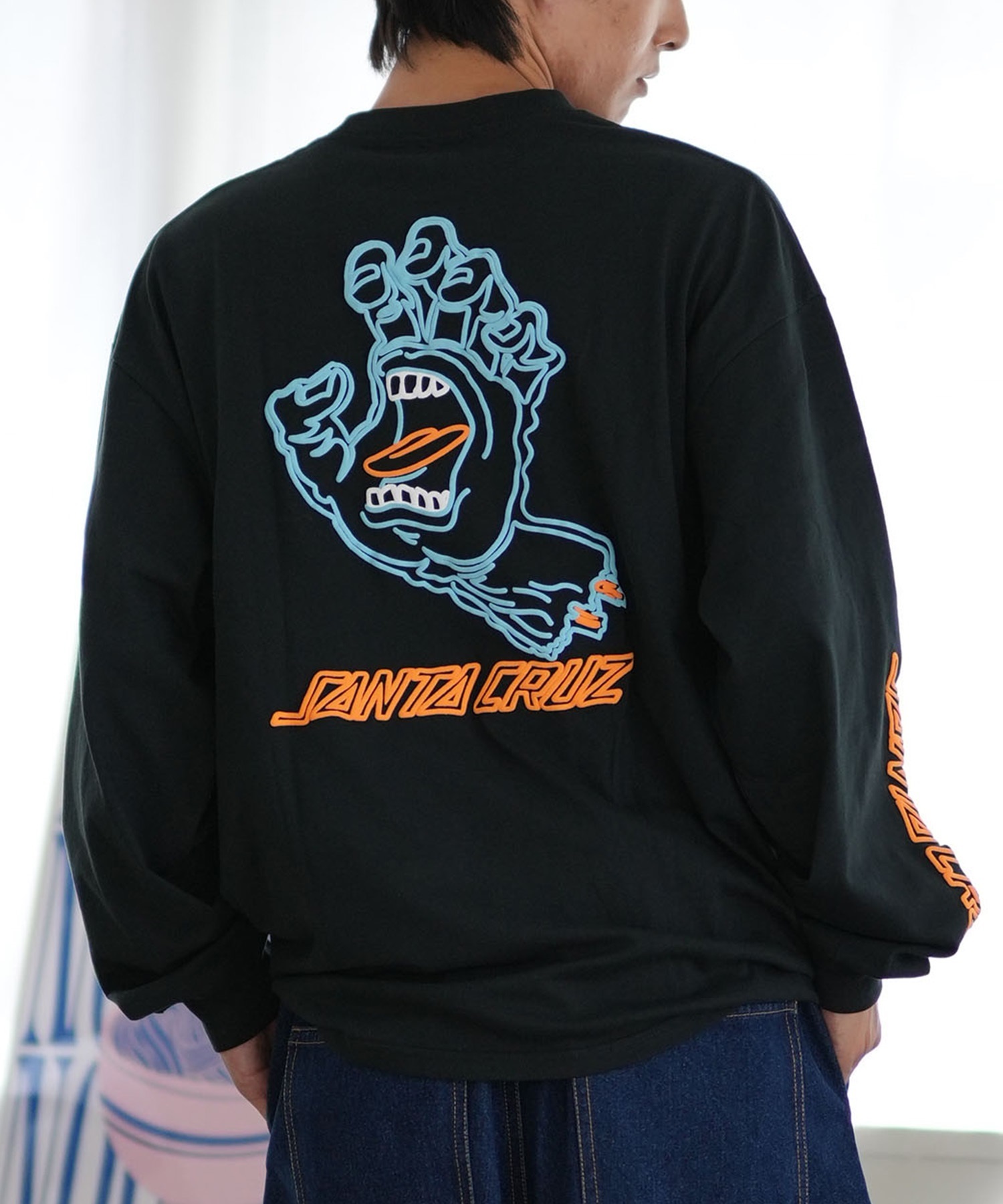 SANTACRUZ サンタクルーズ 長袖 Tシャツ メンズ ロンT バック SANTACRUZ サンタクルーズ 長袖 Tシャツ メンズ ロンT バック