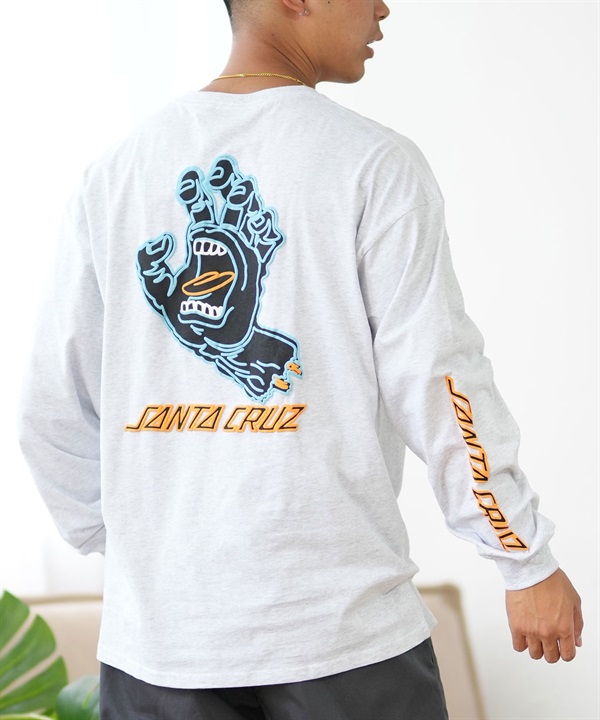 SANTACRUZ サンタクルーズ 長袖 Tシャツ メンズ ロンT バックプリント 502243402 ムラサキスポーツ限定