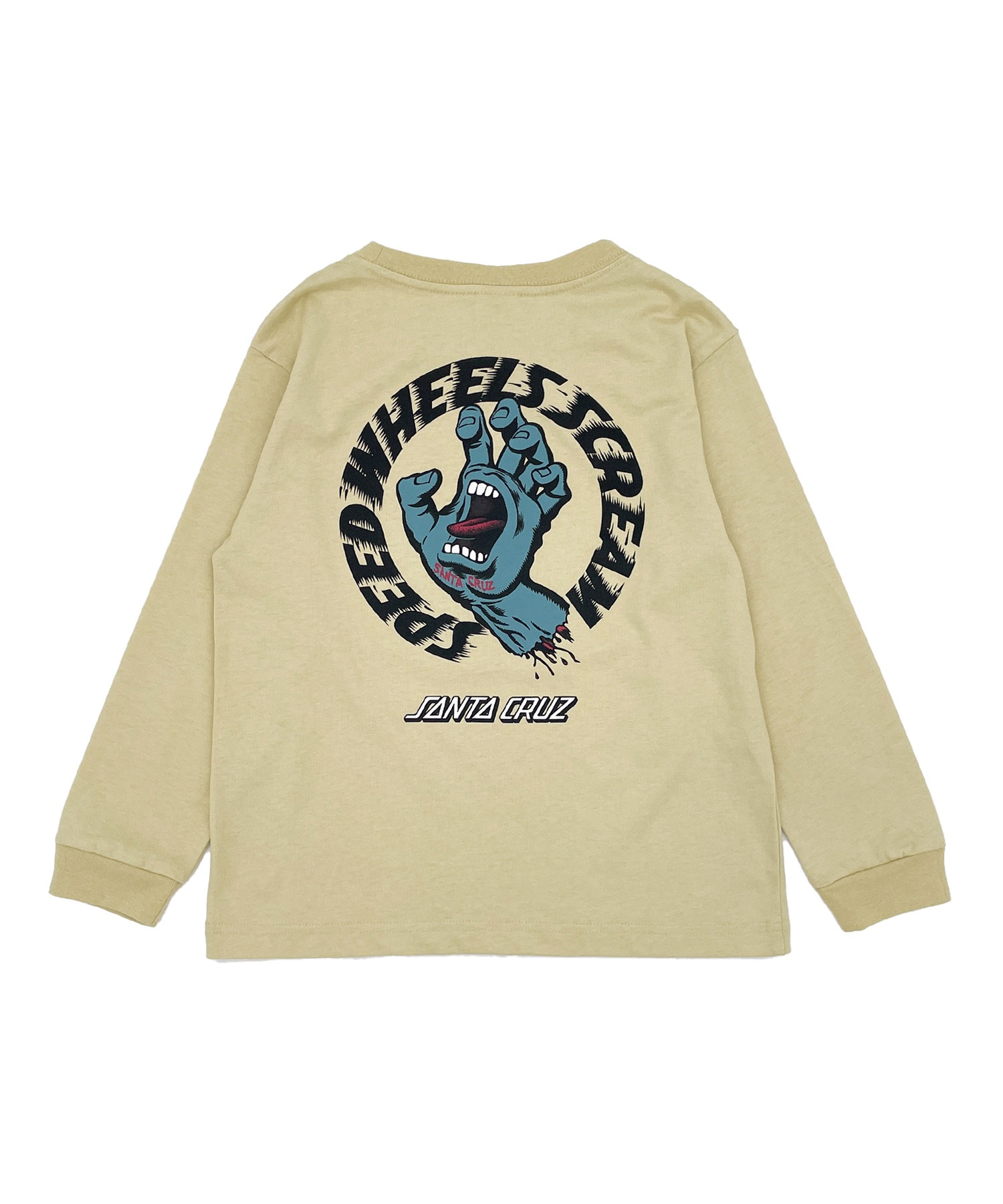 SANTACRUZ サンタクルーズ 長袖 Tシャツ キッズ ロンT ロゴ