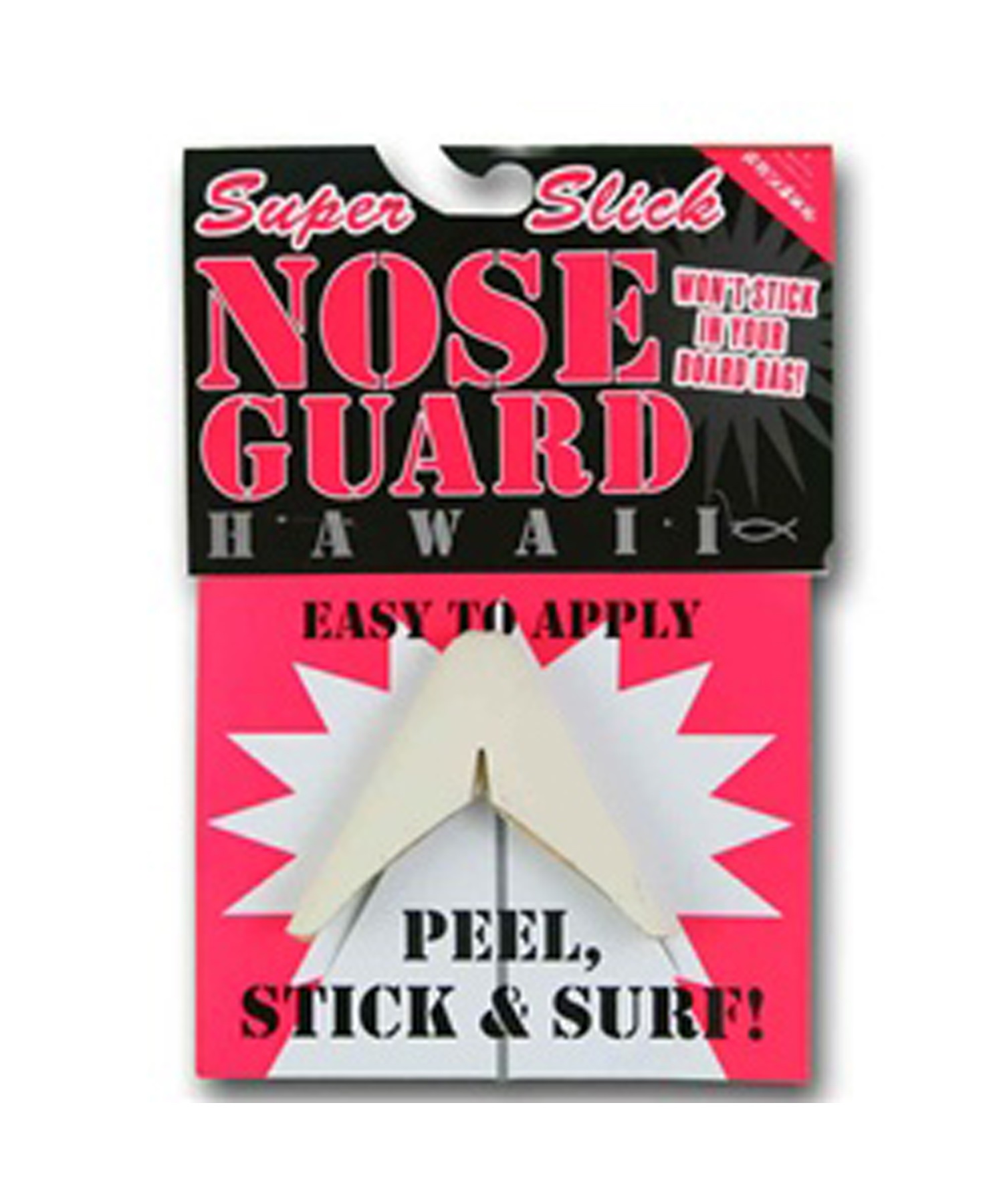 SURFCO サーフコ Super Slick Diamond Tip  CLASSIC ノーズガード スーパースリック セーフティー ムラサキスポーツ(WHT-ONESIZE)