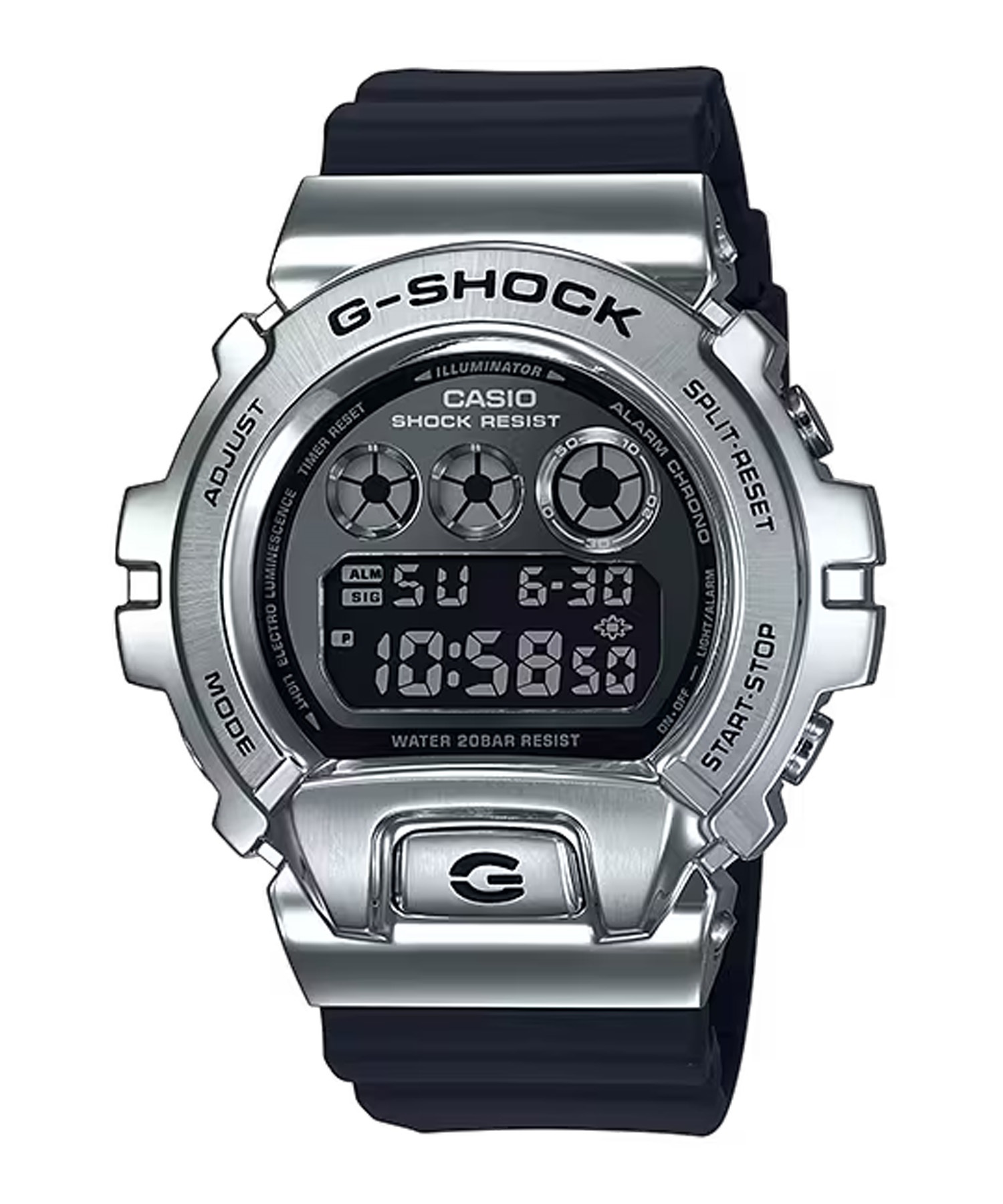 G-SHOCK ジーショック 時計 6900 SERIES GM-6900-1JF 時計｜ムラサキ
