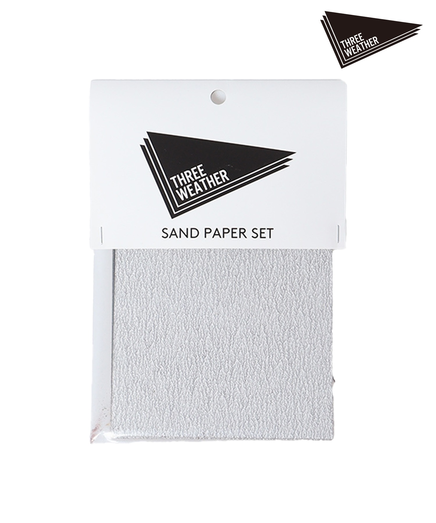 THREE WEATHER スリーウェザー SAND PAPER SET サンドぺーバー サーフボード修理用品 ムラサキスポーツ(CLR-ONESIZE)