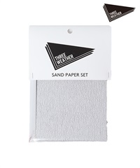 THREE WEATHER スリーウェザー SAND PAPER SET サンドぺーバー サーフボード修理用品 ムラサキスポーツ