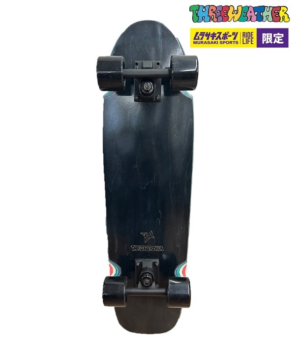 THREE WEATHER スリーウェザー スケートボード コンプリート クルーザー 7.7inch ムラサキスポーツ