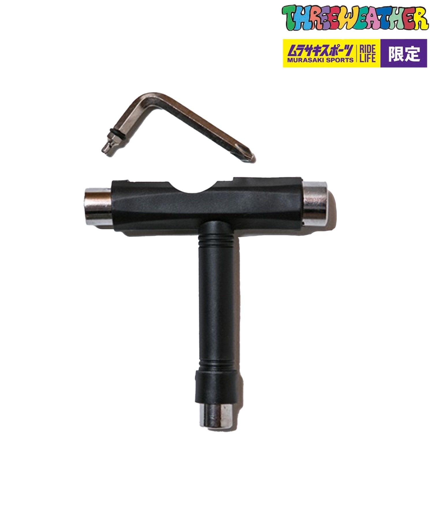 THREE WEATHER スリーウェザー スケートボード ツール MRSB09 TOOL PLASTIC ムラサキスポーツ(BK-ONE)