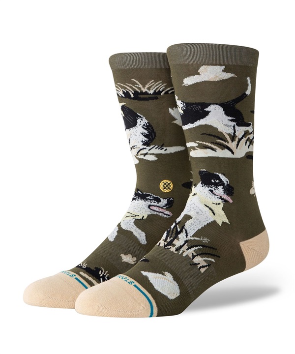 STANCE スタンス ソックス 靴下 クルーソックス ISHOD イショッド・ウェア コラボモデル ISHOD CREW A545D24ISH#DNG