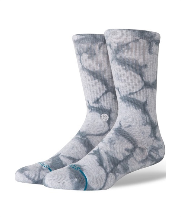 STANCE スタンス ソックス 靴下 クルーソックス ICON DYE CREW A556D24IDC#GRY