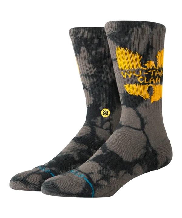 STANCE/スタンス SHAOLIN SLUMS CREW A556D24SHA#BLK ソックス 靴下