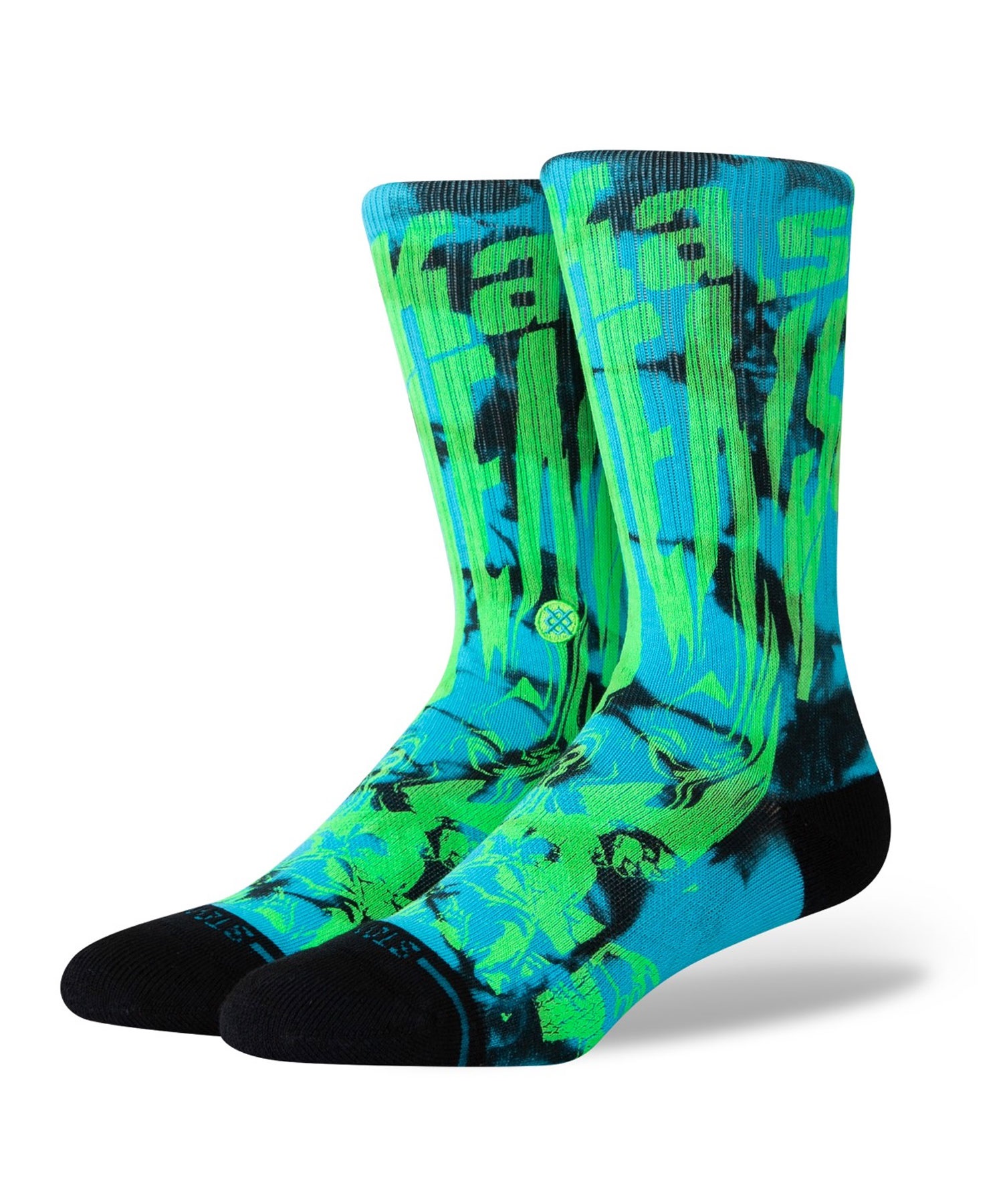 STANCE スタンス ソックス 靴下 ATLIENS CREW A556C24ATL#BLK(BLACK-L)