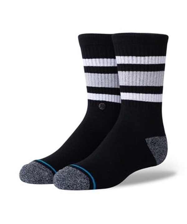 STANCE スタンス ソックス 靴下 キッズ クルー丈 BOYD ST KIDS K526A20BSK#BLK