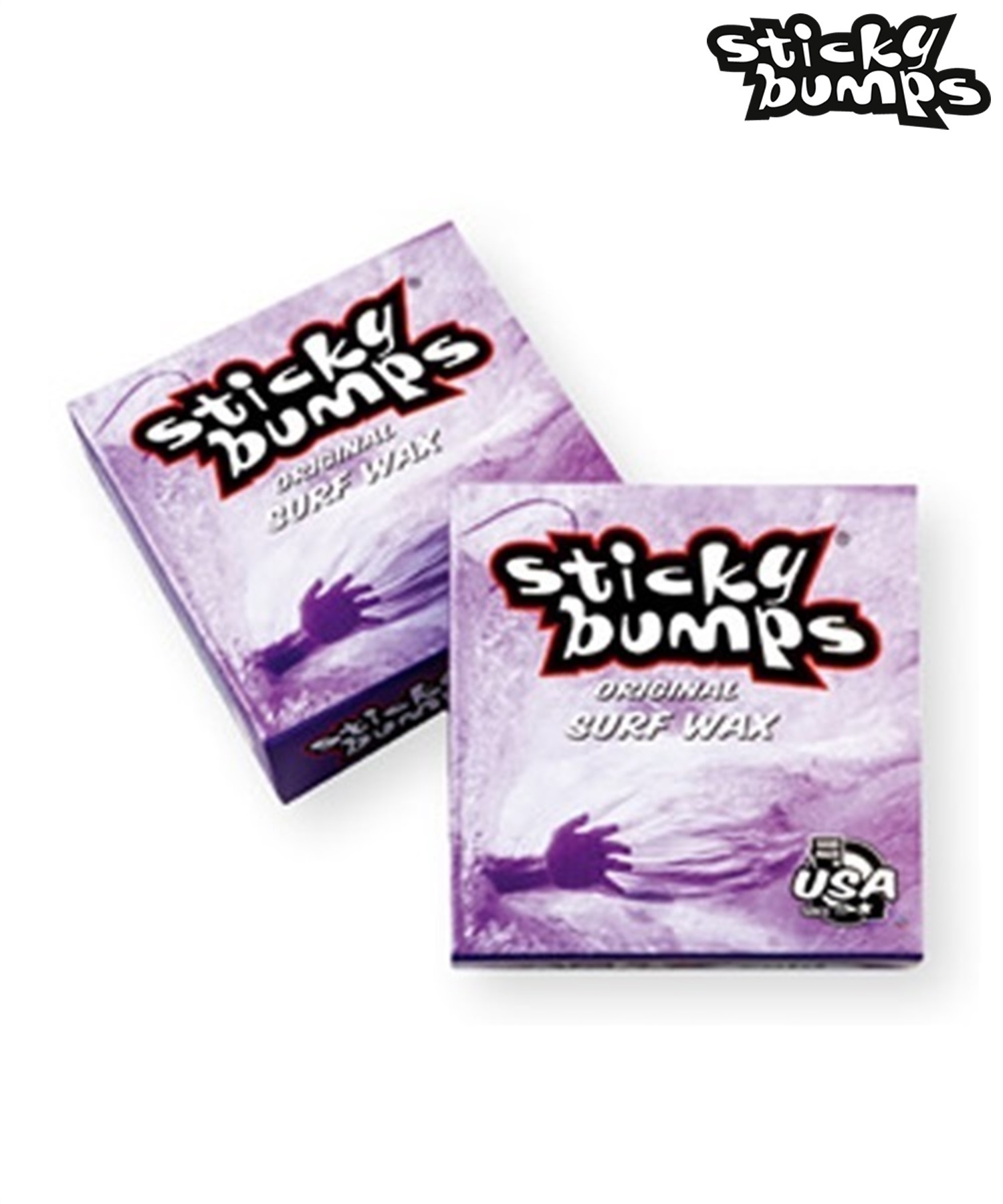 Sticky Bumps スティッキーバンプス ORIGINAL SURF WAX サーフワックス 滑り止め サーフィン用 ムラサキスポーツ(COLD-ONE)