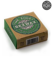SEX WAX セックスワックス QUICK HUMPS WAX サーフワックス 滑り止め サーフィン用 ムラサキスポーツ(GRN-ONE)