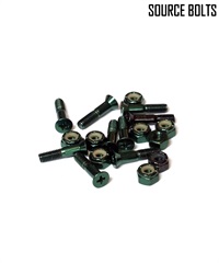 SOURCE BOLTS ソースボルト スケートボード パーツ カラーボルト ムラサキスポーツ(DGRN-ONE)