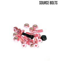 SOURCE BOLTS ソースボルト スケートボード パーツ カラーボルト ムラサキスポーツ(PNK-ONE)
