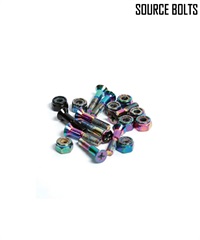 SOURCE BOLTS ソースボルト スケートボード パーツ カラーボルト ムラサキスポーツ(NRNB-ONE)