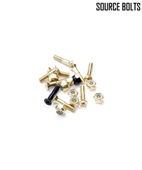 SOURCE BOLTS ソースボルト スケートボード パーツ カラーボルト ムラサキスポーツ(GLD-ONE)