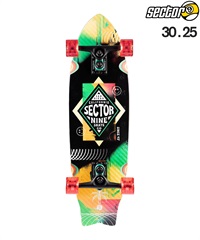 SECTOR9 セクターナイン ロング スケートボード コンプリート 30.2inch WAVE PARK PARTY
