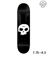 ZERO ゼロ スケートボードデッキ 7.75~8.5inch SINGLE SKULL #03