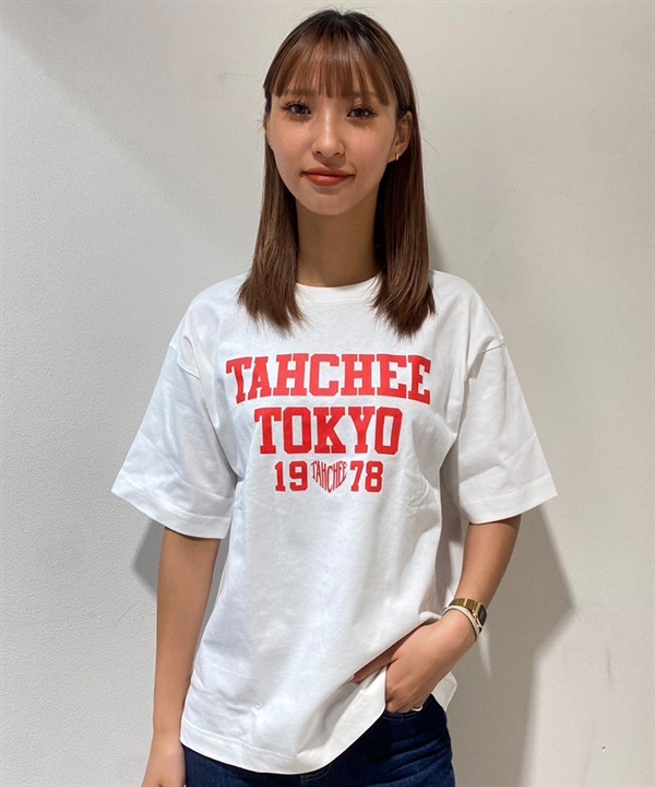 セミドライ TAHCHEE ムラサキスポーツ womens TAHCHEE tシャツ 「ムラサキスポーツ限定」TAHCHEE/ターチー TEE